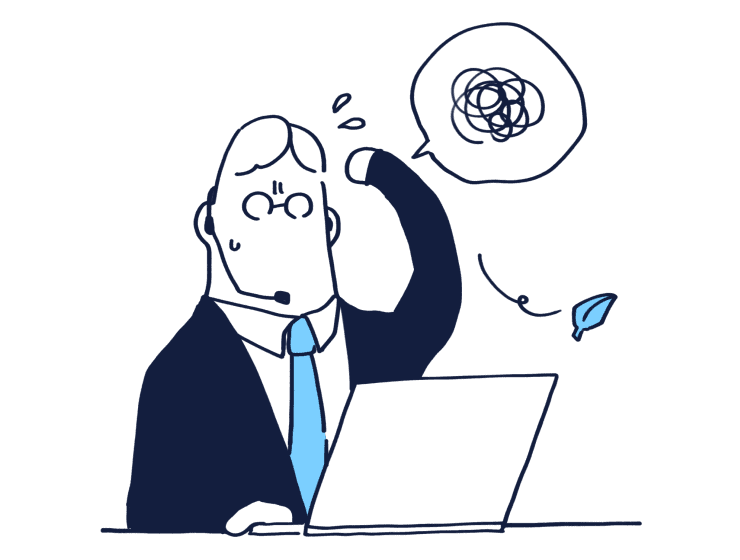 WEBサイトからのお問い合わせが少ない